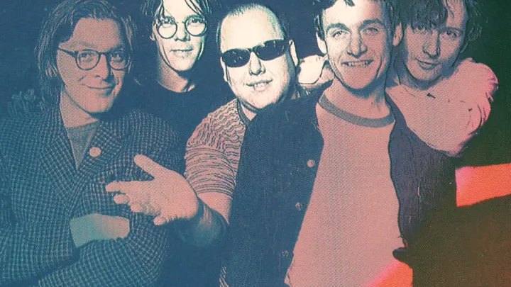 Frank Black and Teenage Fanclub together at the John Peel Session in 1994