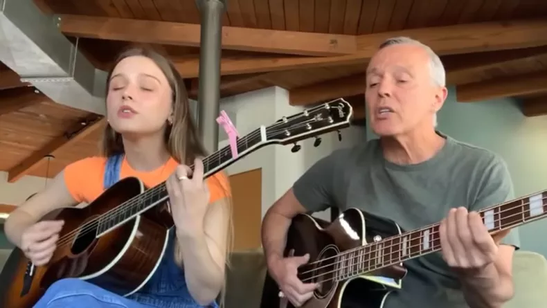 Curt Smith e filha