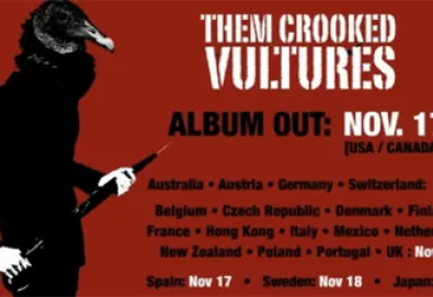 Ouça o primeiro single do Them Crooked Vultures 