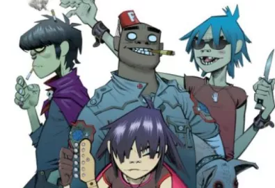 Gorillaz divulga faixa inédita na internet